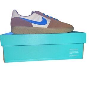 Nike SB Team Classic Skate Shoes Size 8 AH3360-207 Tan Blue Low Top Sneakers new